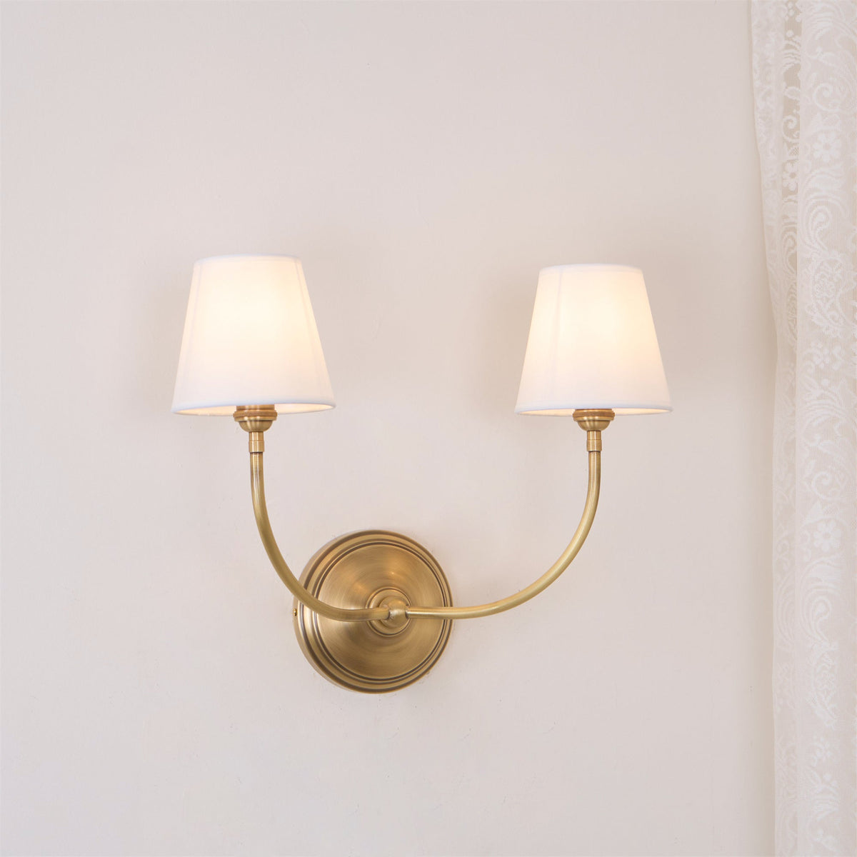 Olvaror Aplique de pared Tela Vintage Industrial