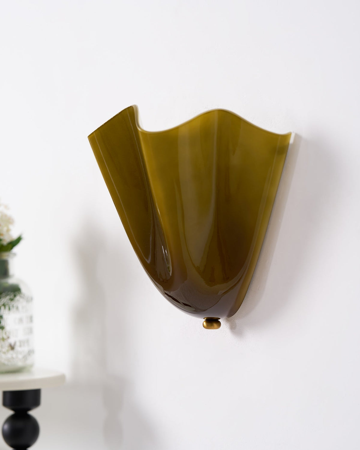 Renenielle aplique de pared con curvas suaves