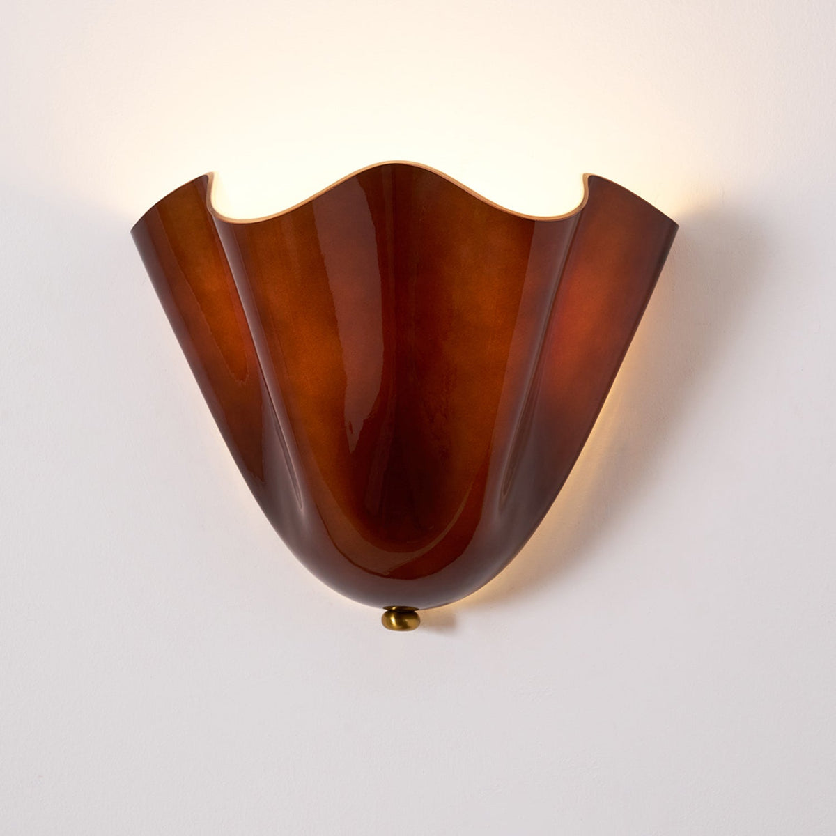 Renenielle aplique de pared con curvas suaves