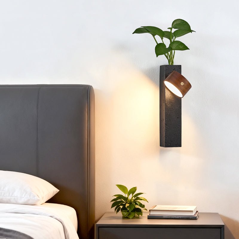 Prax aplique de pared Lámpara de pared regulable recargable