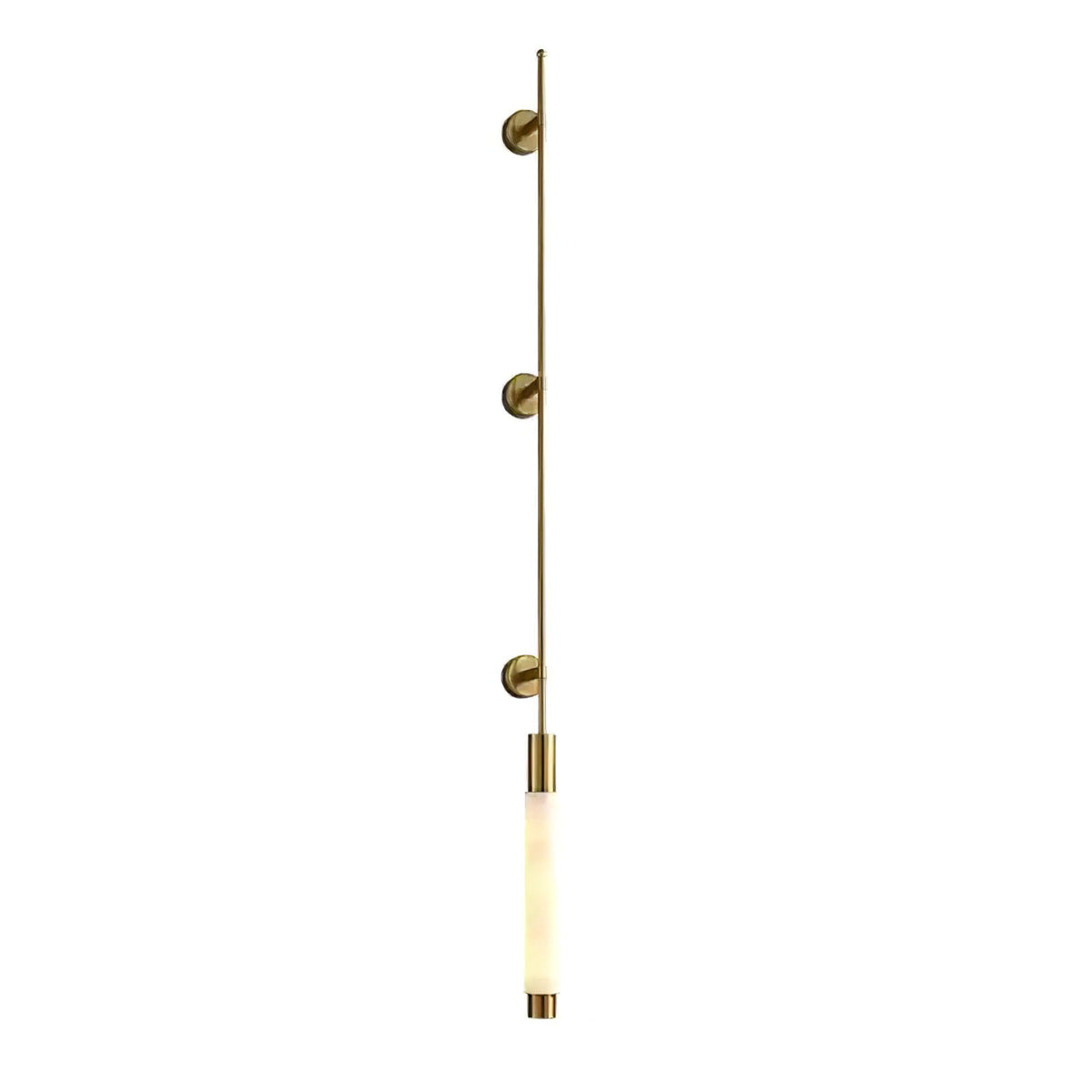 Rico aplique de pared minimalista en alabastro