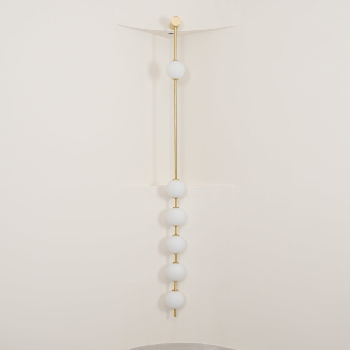 Lustra Aplique de pared Bolas Verticales Pasillos