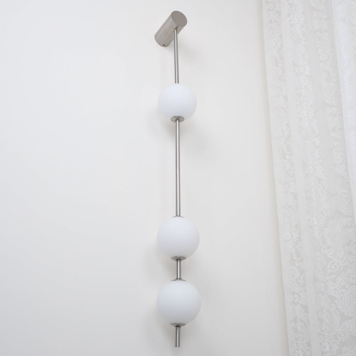 Lustra Aplique de pared Bolas Verticales Pasillos