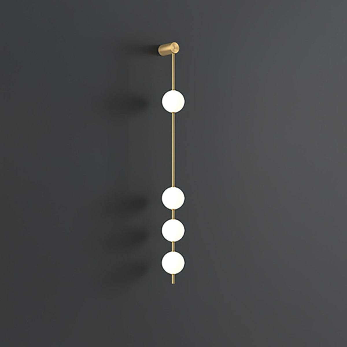 Lustra Aplique de pared Bolas Verticales Pasillos