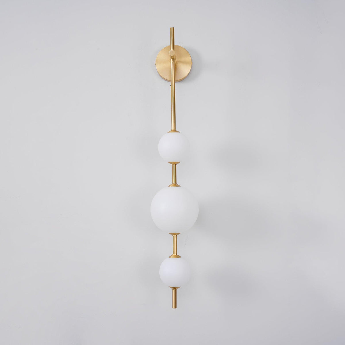 Ilraeia aplique de pared con globo vertical enchufable