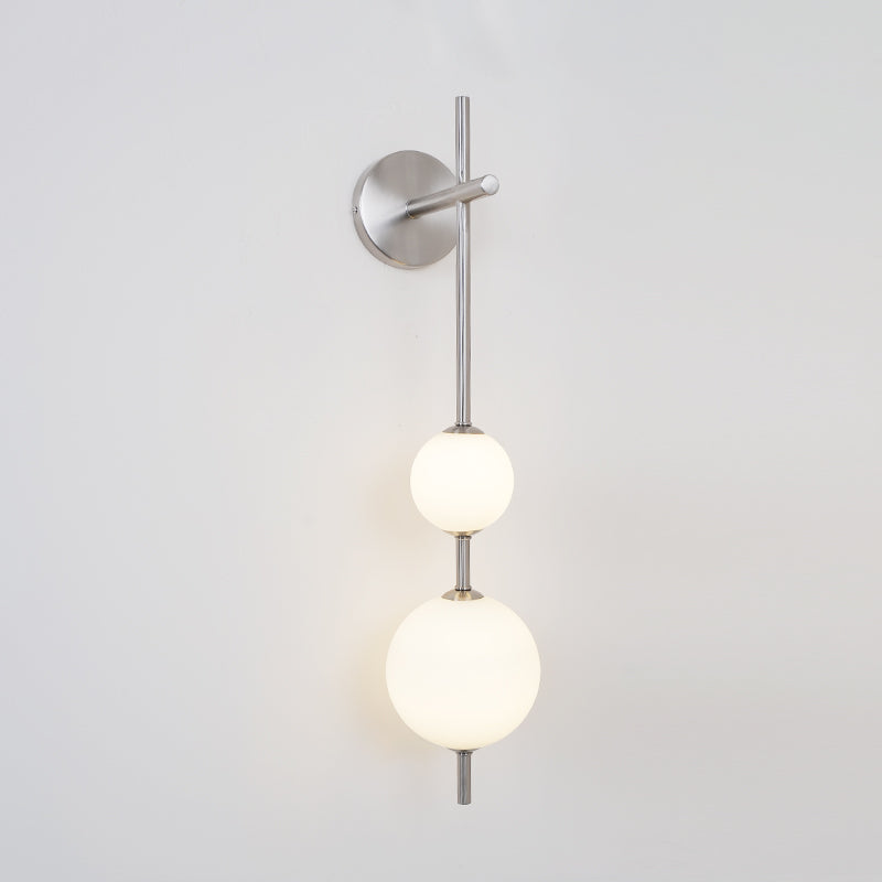 Ilraeia aplique de pared con globo vertical enchufable