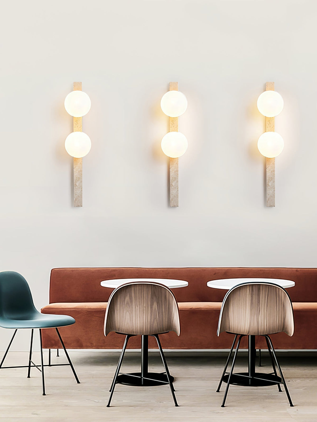 Zoshaira Aplique de pared Travertino Contemporáneo