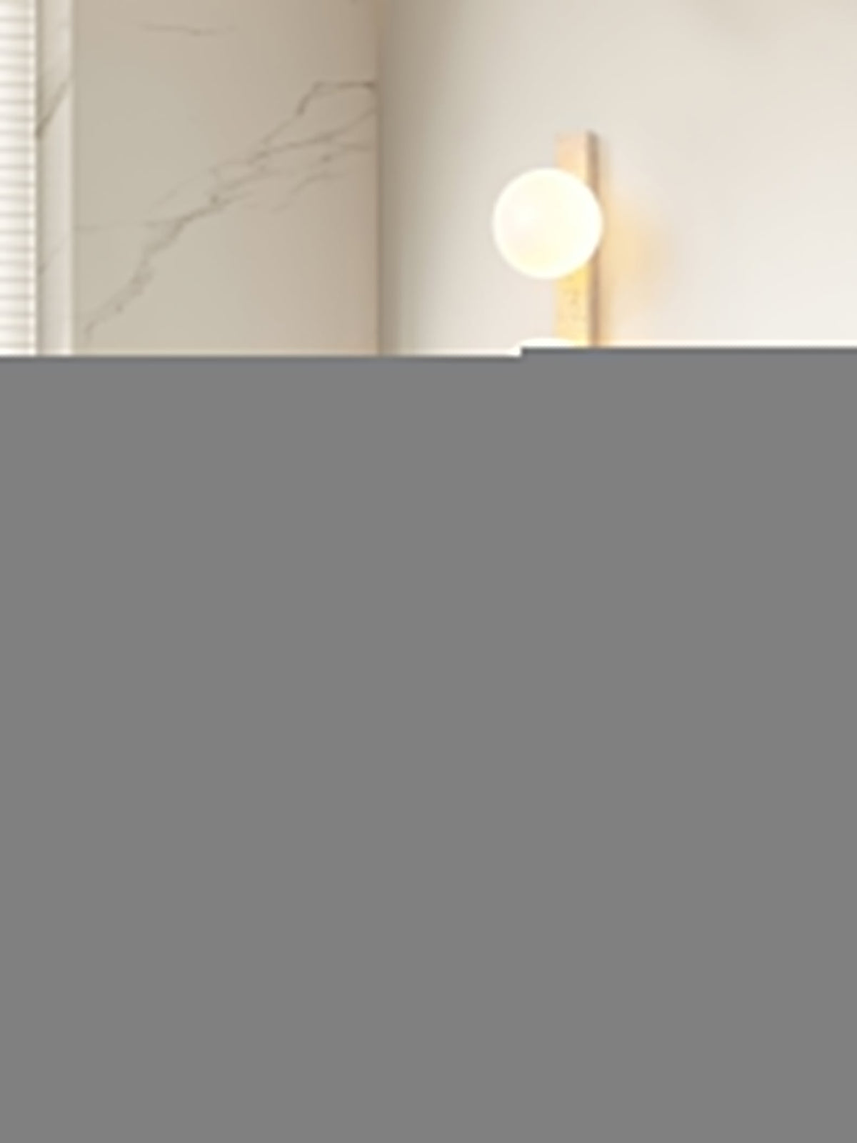 Zoshaira Aplique de pared Travertino Contemporáneo