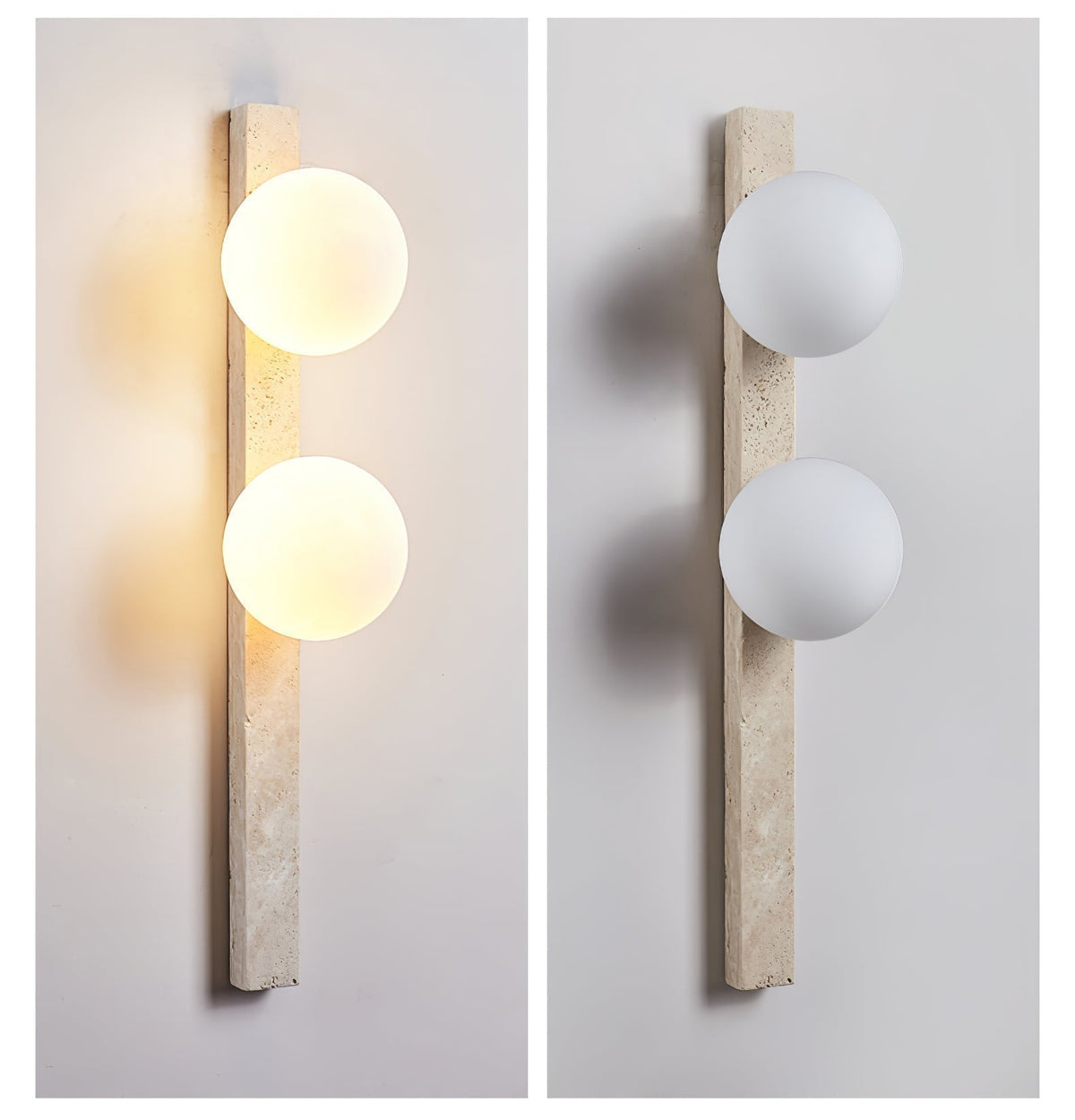 Zoshaira Aplique de pared Travertino Contemporáneo