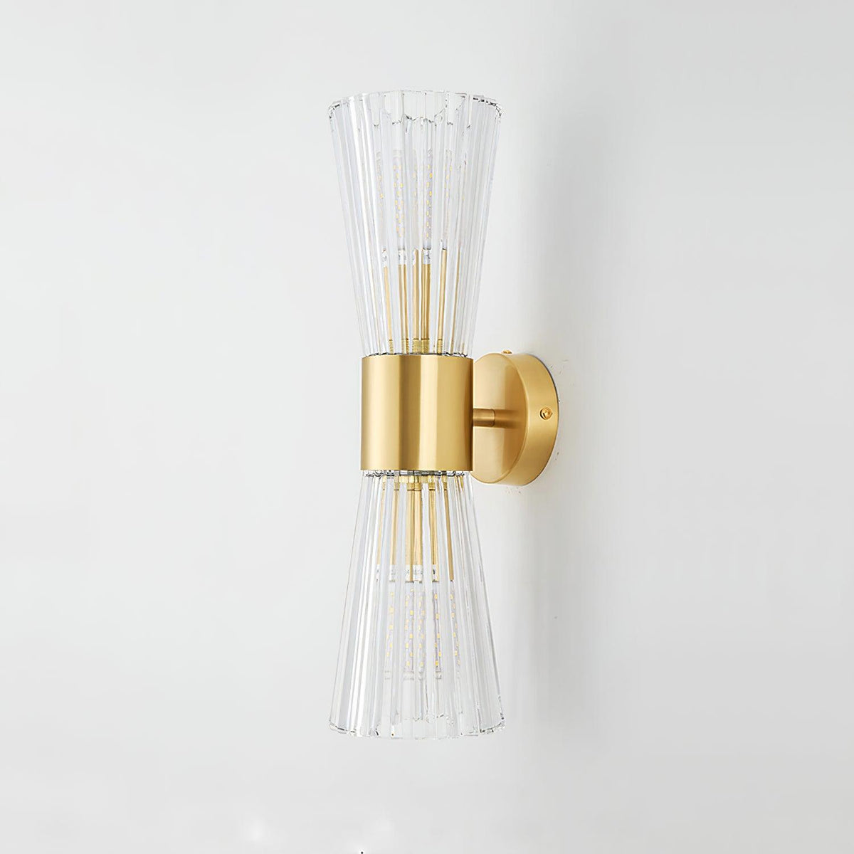 Cyrinenne aplique de pared de cristal