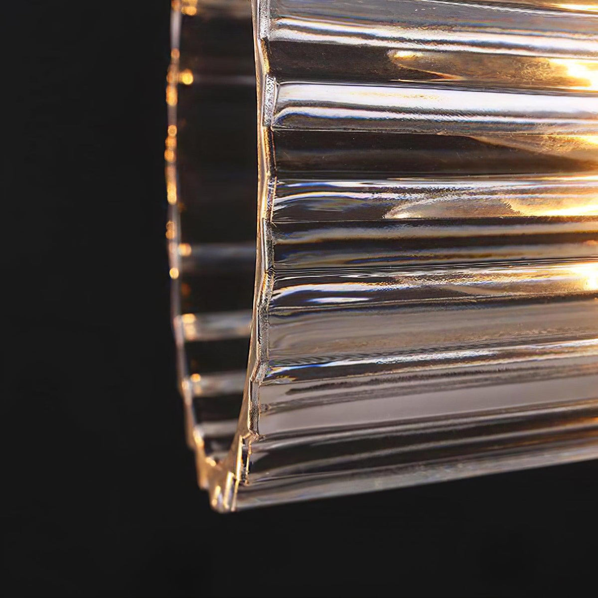 Cyrinenne aplique de pared de cristal
