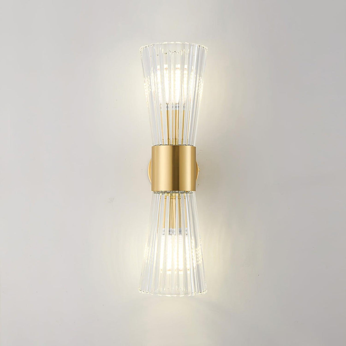 Cyrinenne aplique de pared de cristal