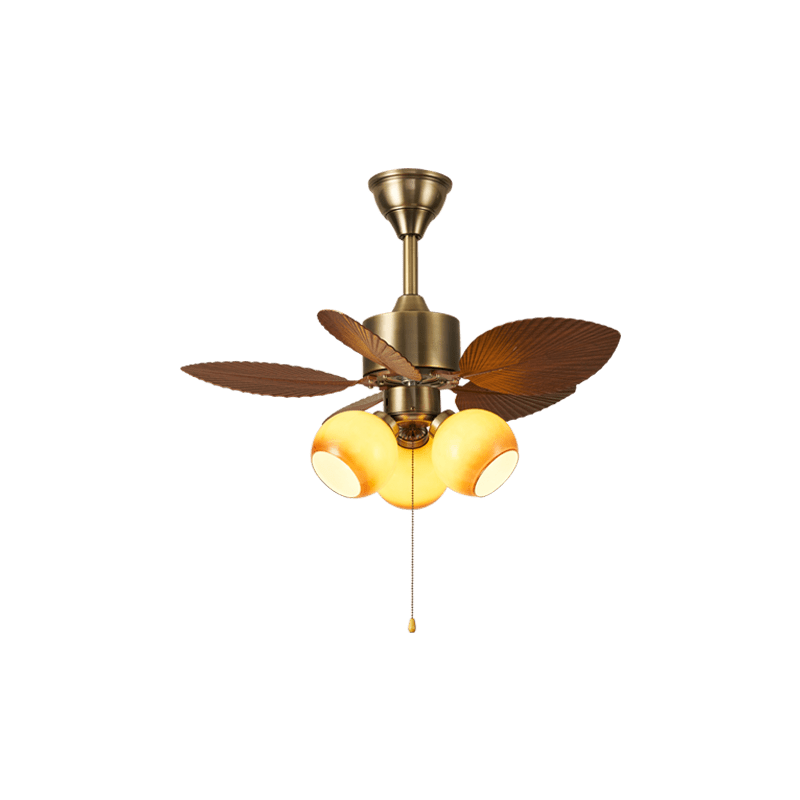 Miranira ventilador de techo con luz Vintage Hoja