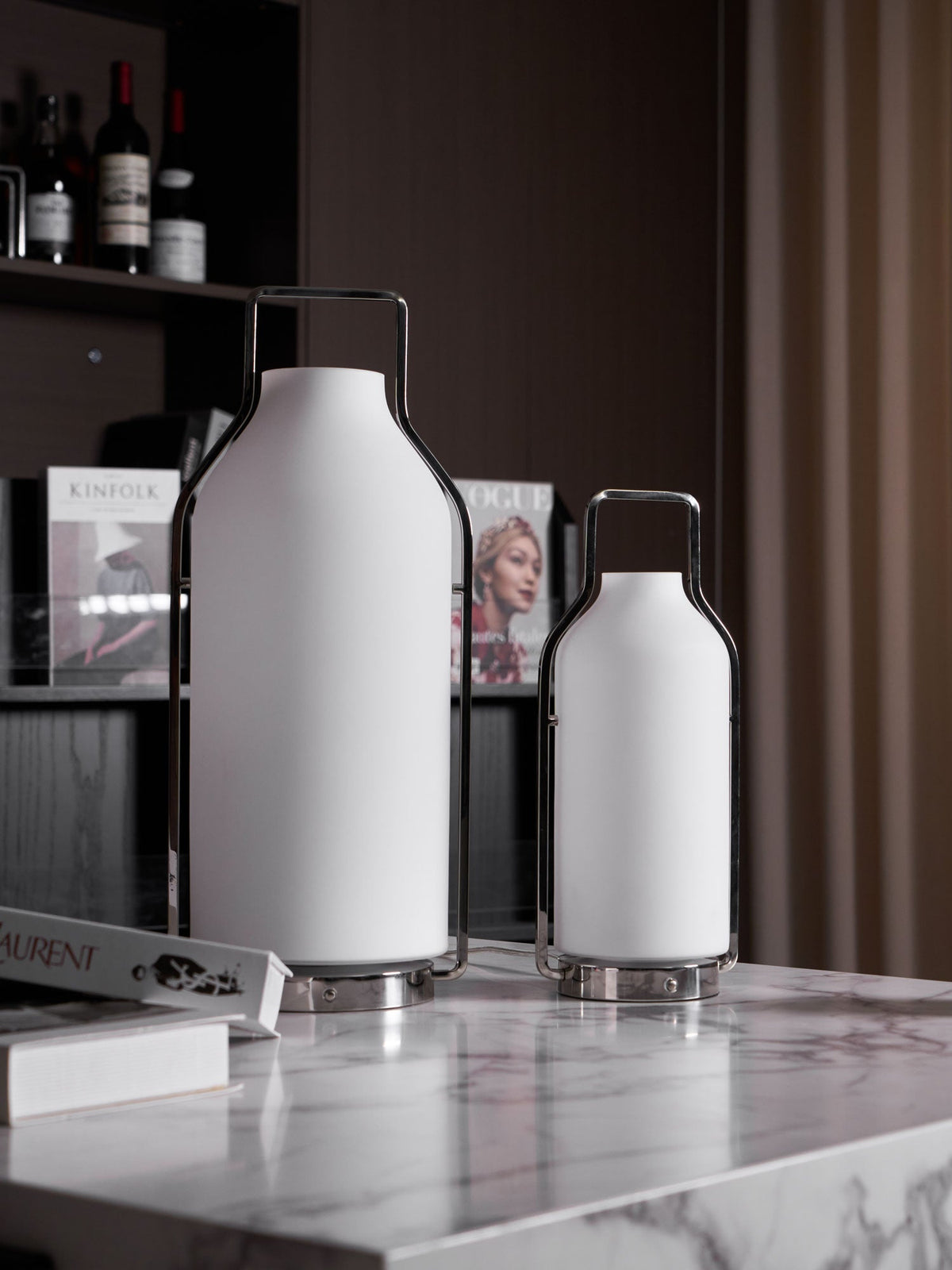 Solace farol lámpara de mesa minimalista
