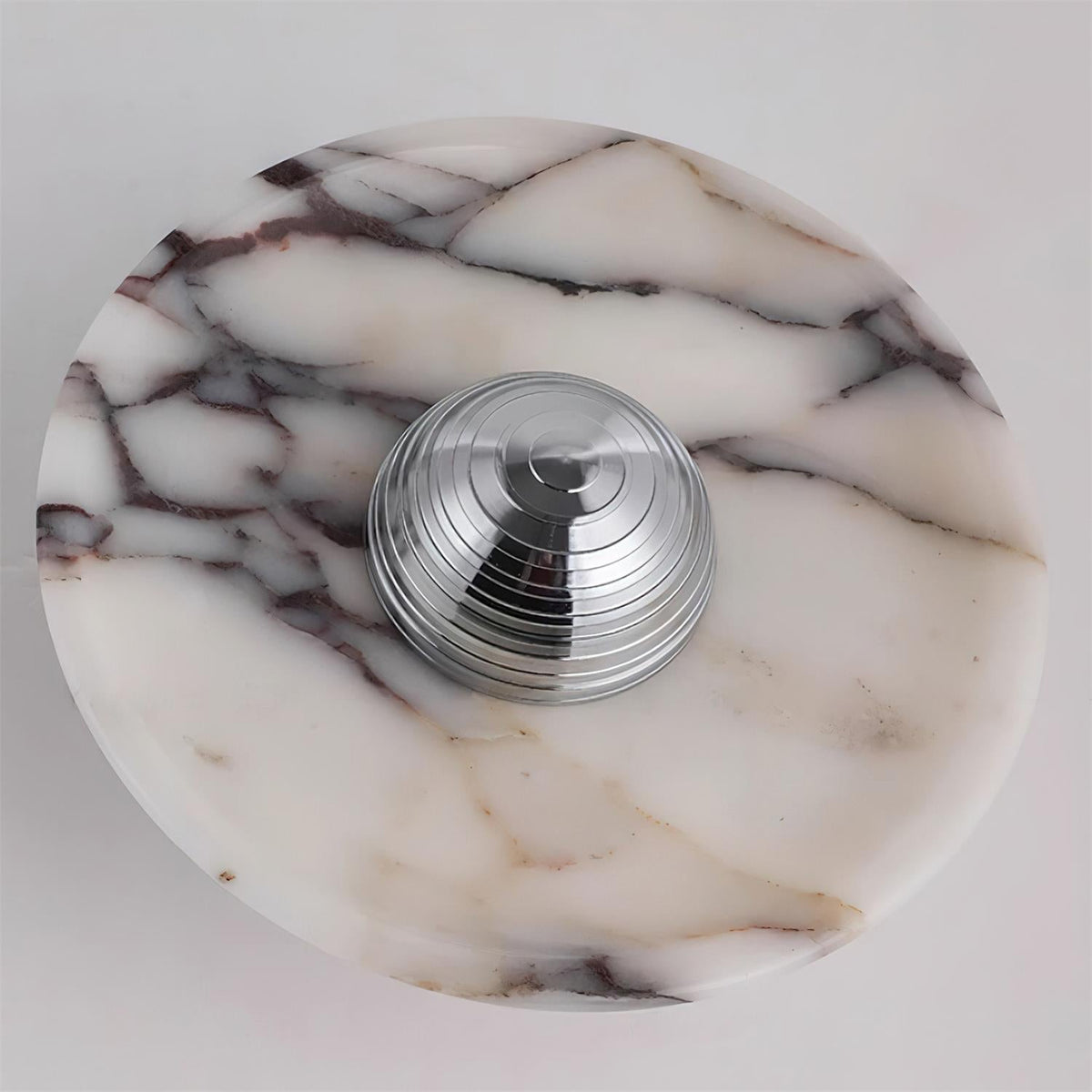 Aplique de pared de mármol disco LED moderno en varios colores