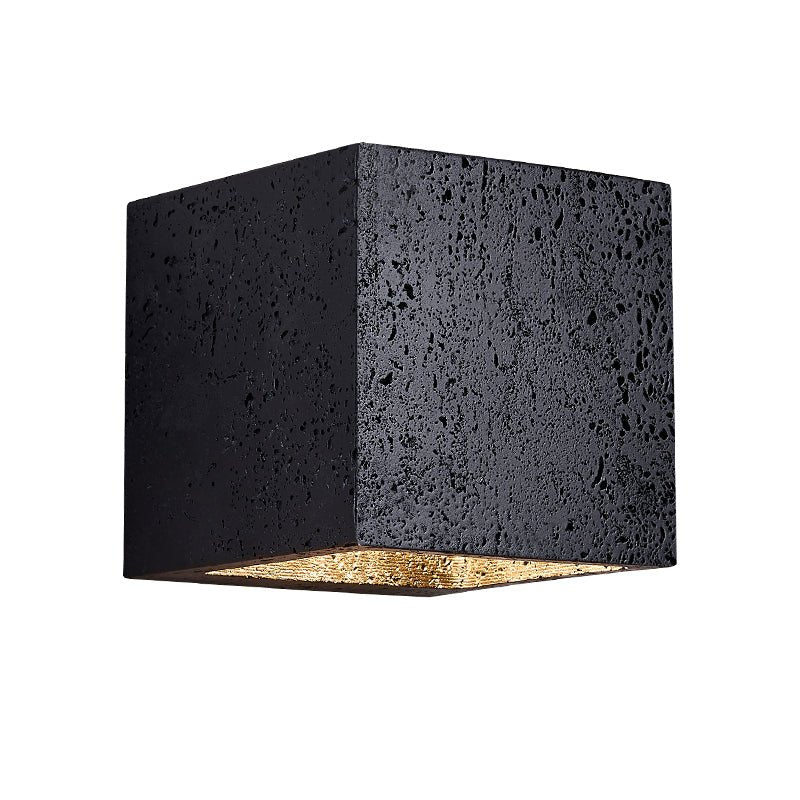 Valeise aplique de pared negro travertino
