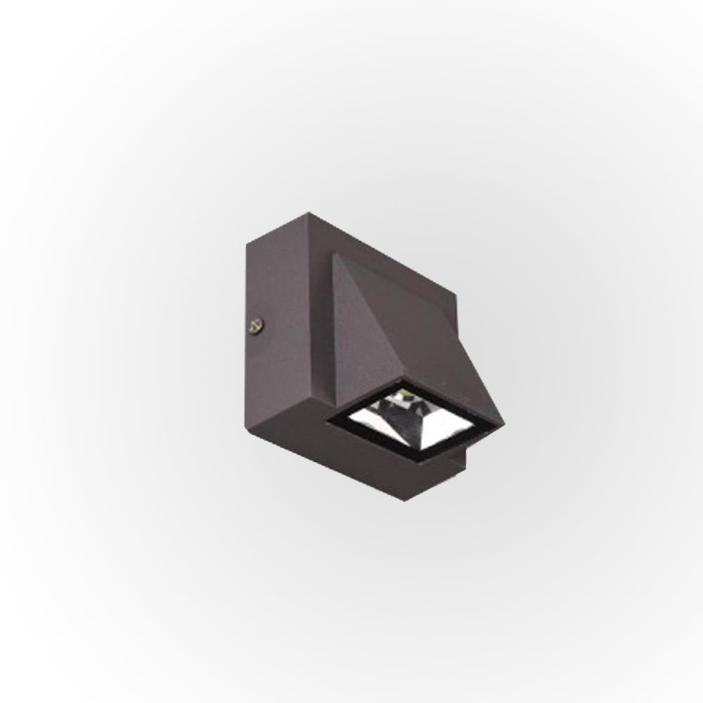 Ray Moderno Simple Aluminio Aplique de Pared LED Negro/Gris