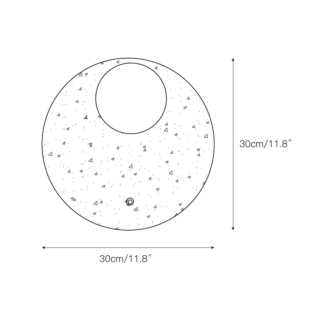Seraelia aplique de pared travertino