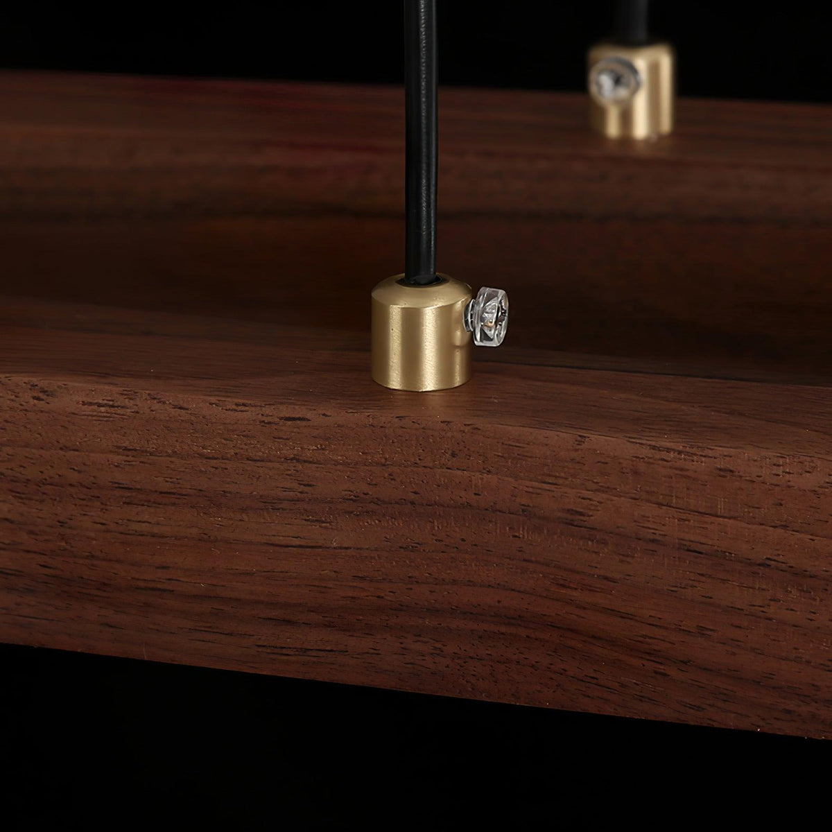 Hylan lámpara colgante de madera minimalista