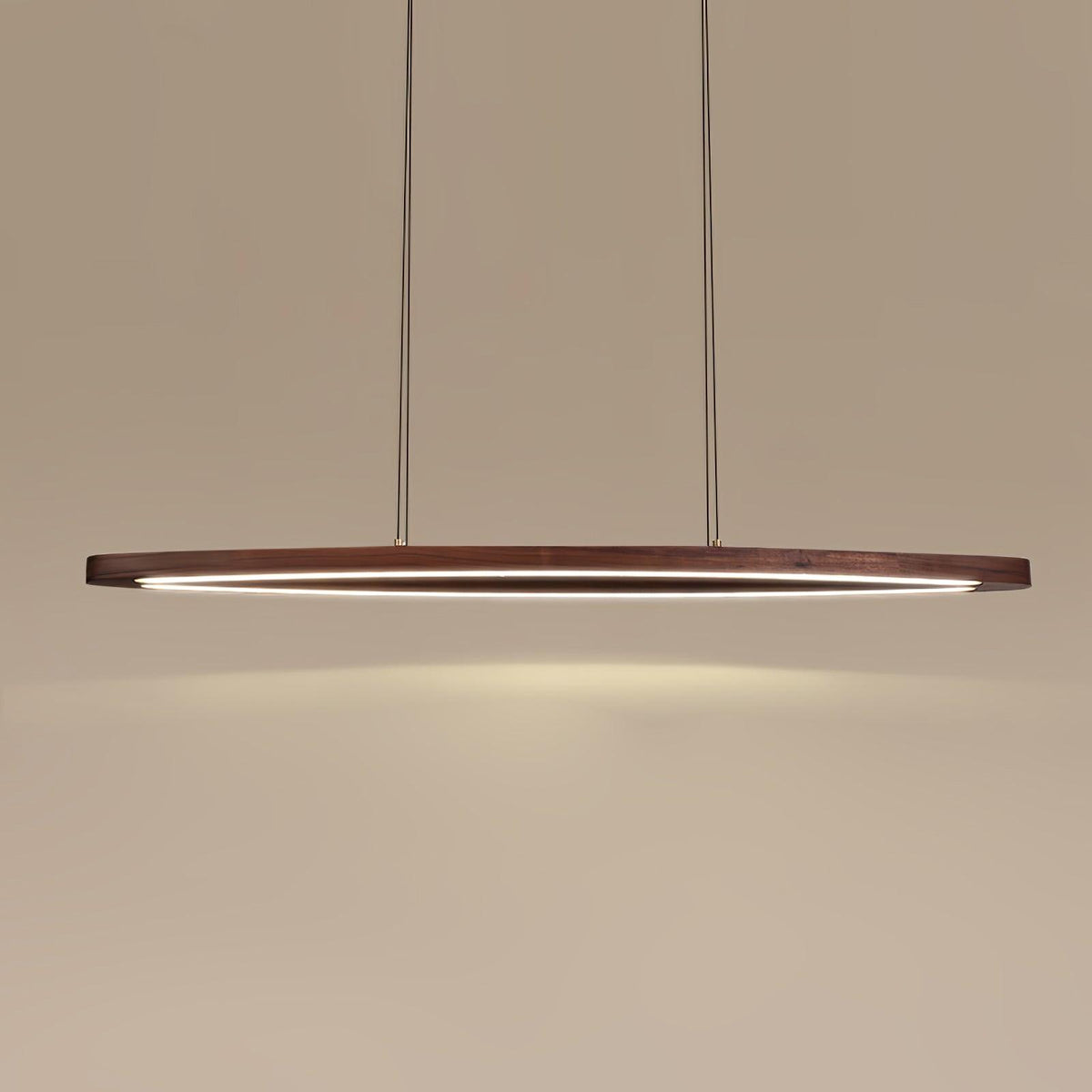 Hylan lámpara colgante de madera minimalista