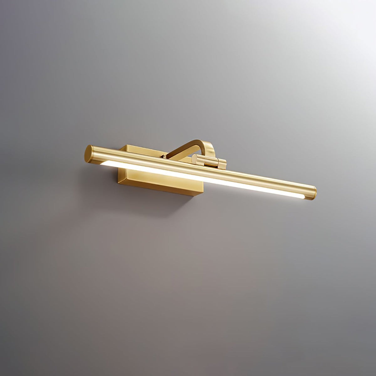 Tevelo aplique de pared minimalista de latón