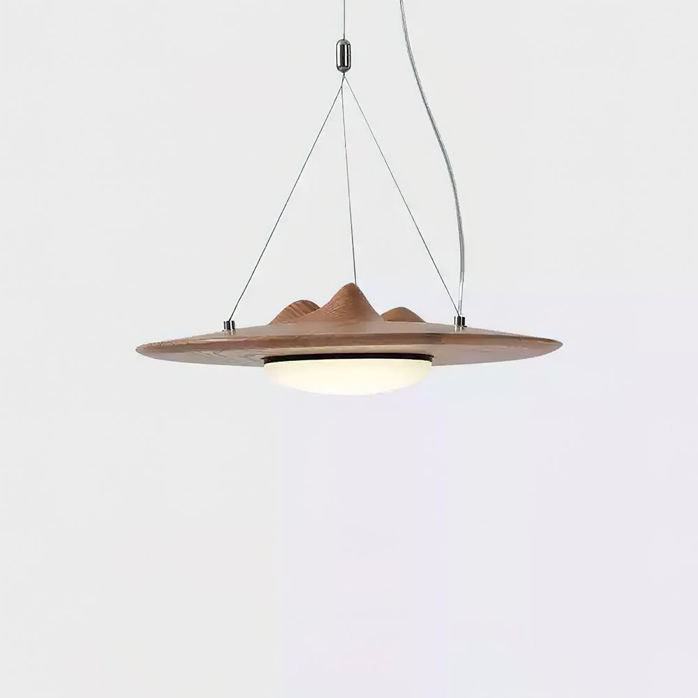 Vathea lámpara colgante Premium nórdica de arte en madera