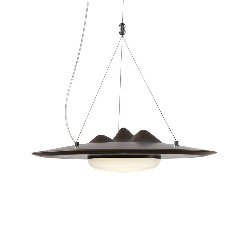 Vathea lámpara colgante Premium nórdica de arte en madera