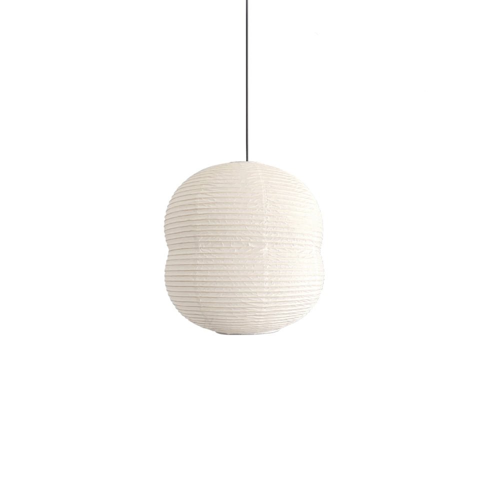Nivelelle lámpara colgante minimalista con pantalla de papel de arroz