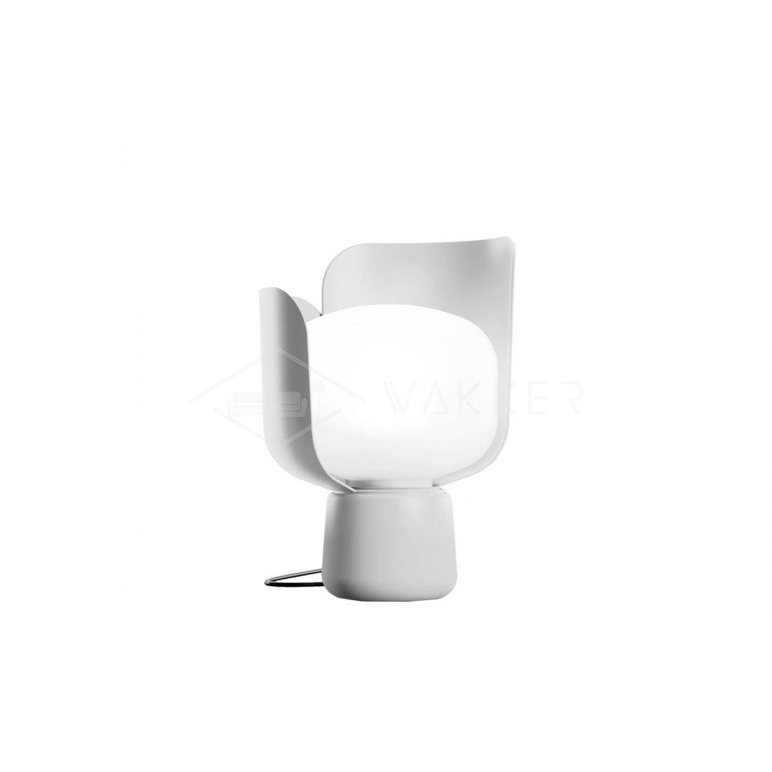 Zuri lámpara de mesa minimalista de plástico