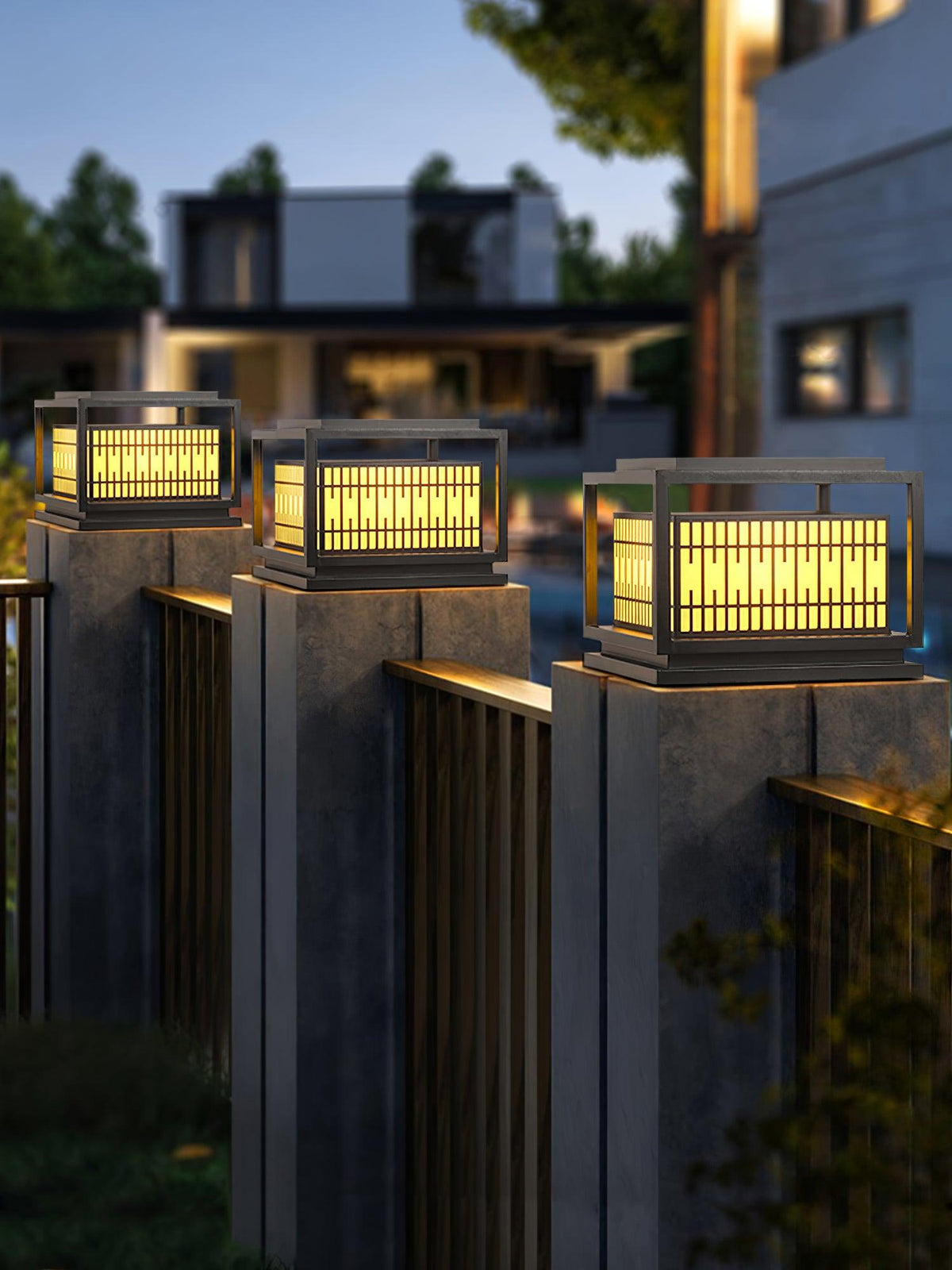 Elijah luminaria exterior moderna
