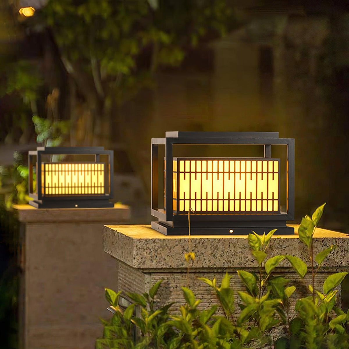 Elijah luminaria exterior moderna