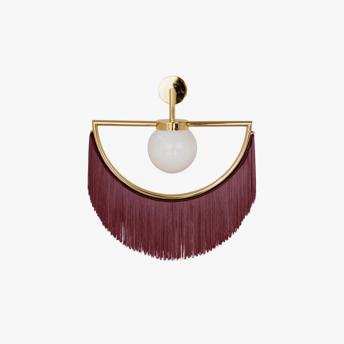 Wink aplique de pared con borlas