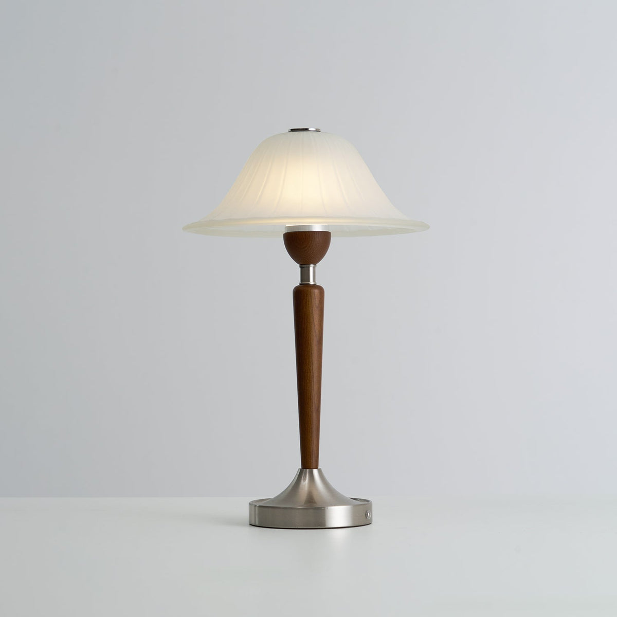 Elviveria lámpara de mesa vintage de madera