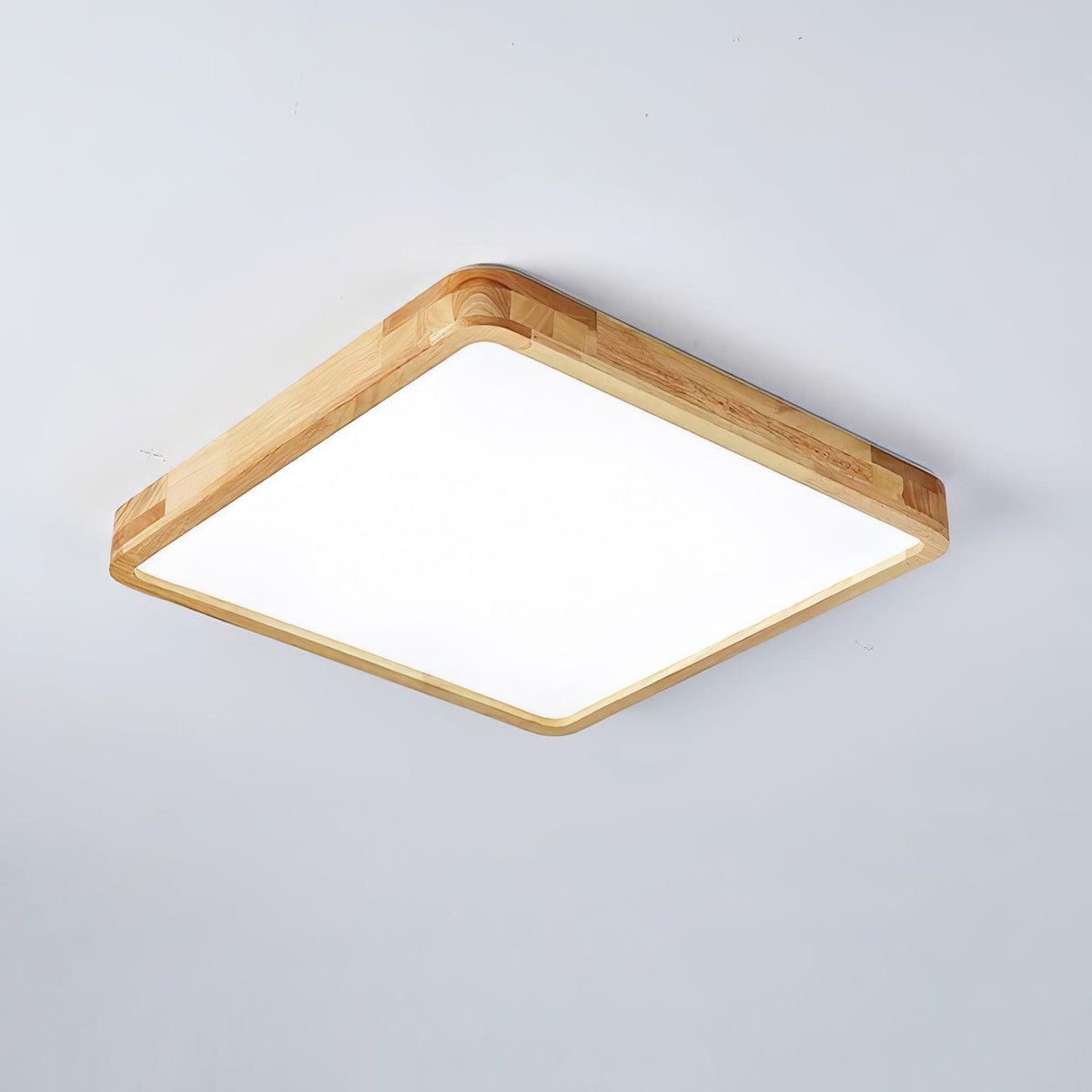 Muto Lámpara de Techo Geométrica de Madera