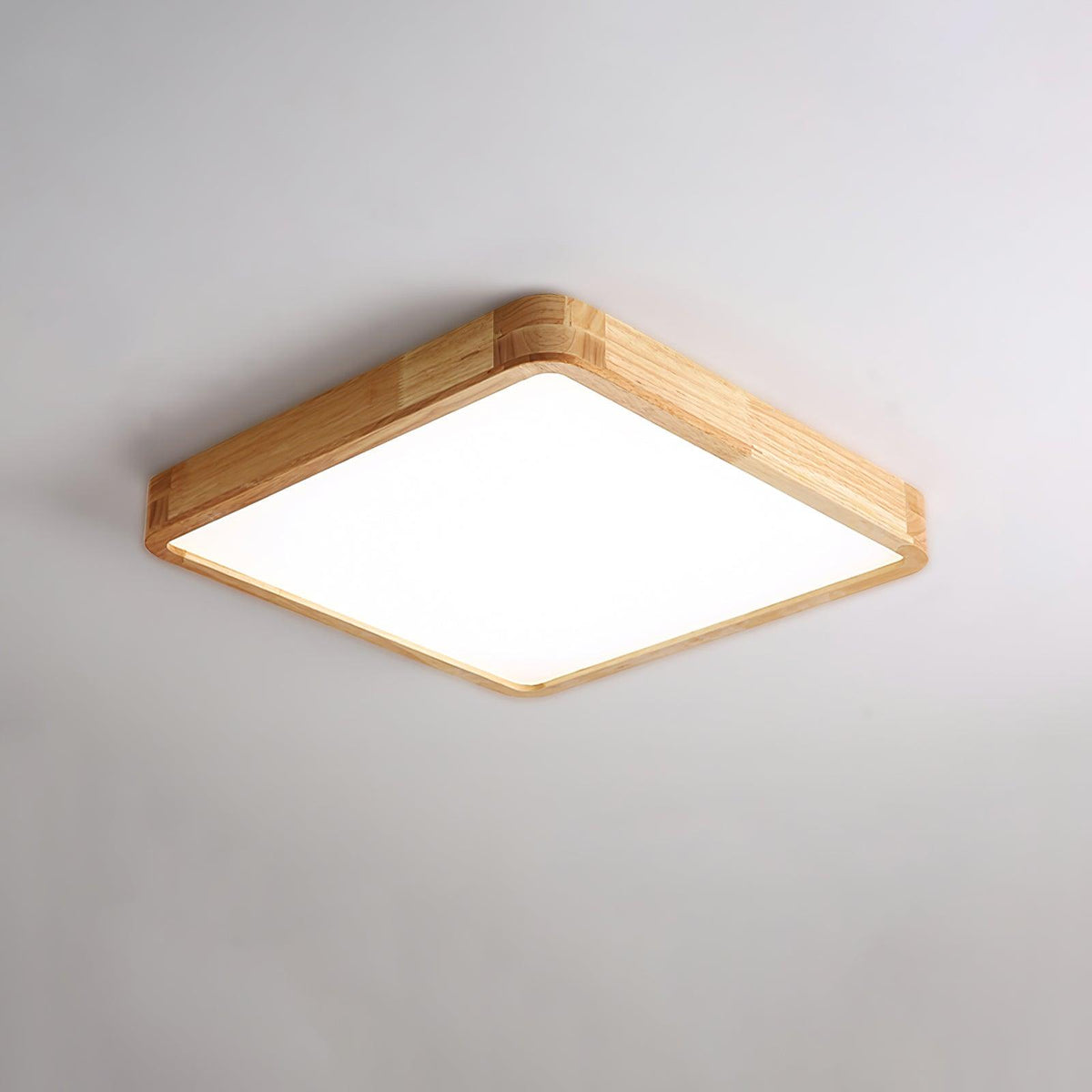 Muto Lámpara de Techo Geométrica de Madera
