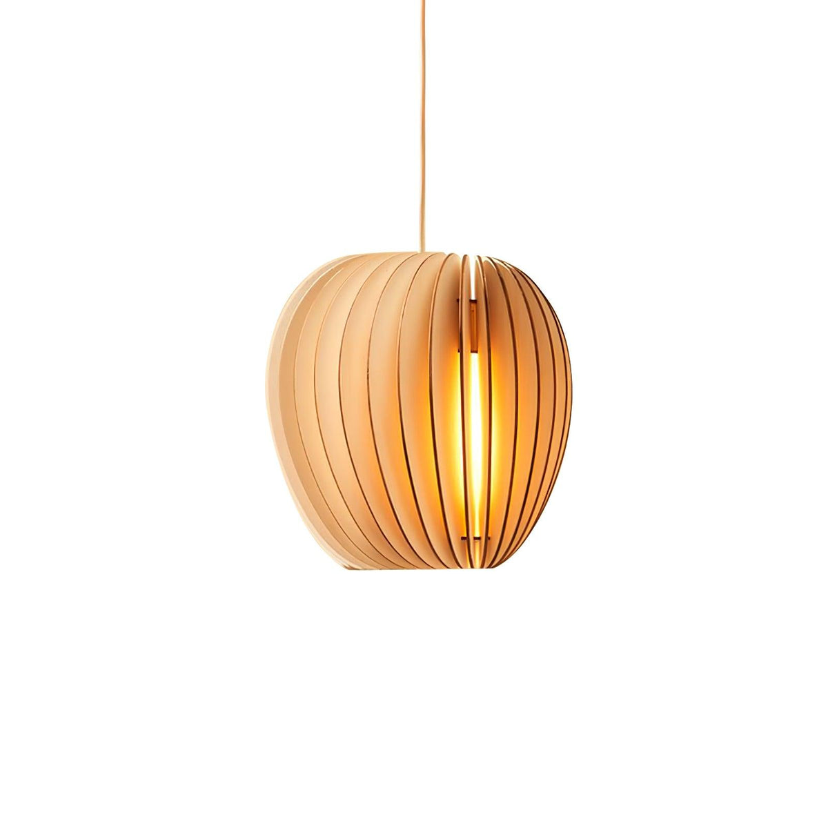 Jior lámpara colgante de madera elegancia Orb única
