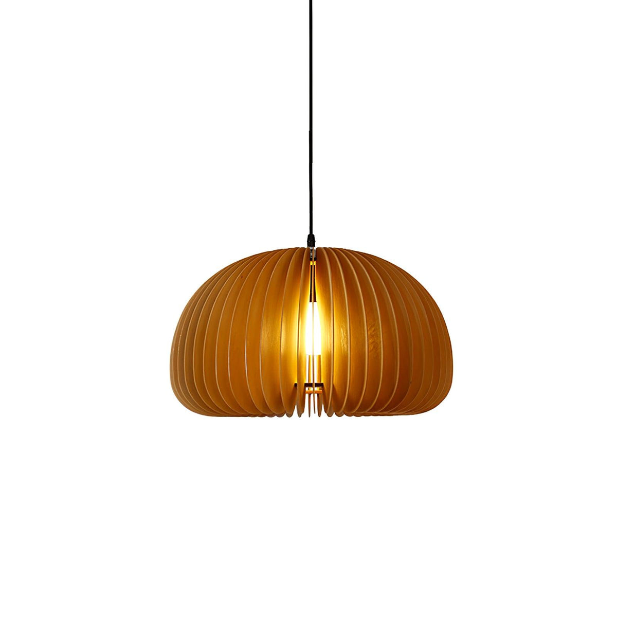 Jior lámpara colgante de madera elegancia Orb única