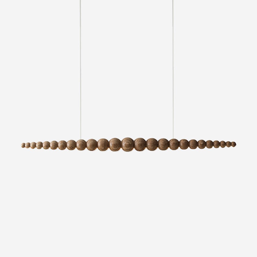 Orlanre lámpara colgante de madera minimalista