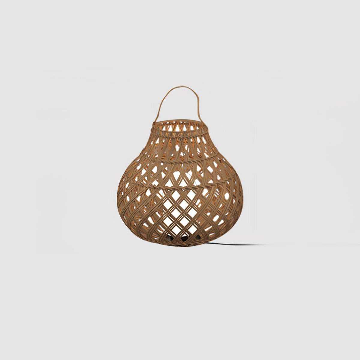 Isenor Woven esfera farol exterior