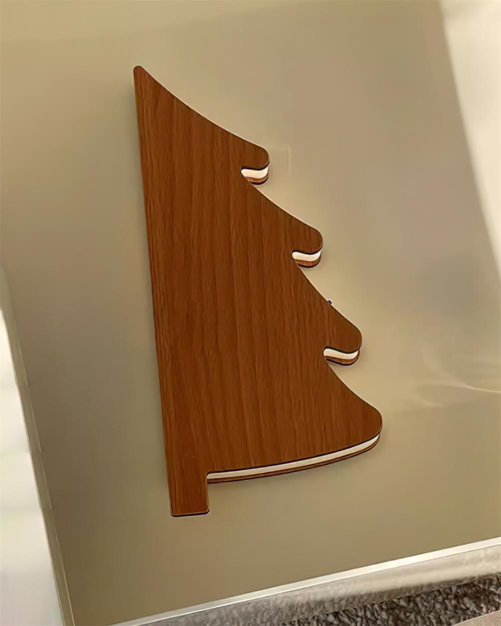 Xmas lámpara de mesa plegable para árbol de Navidad