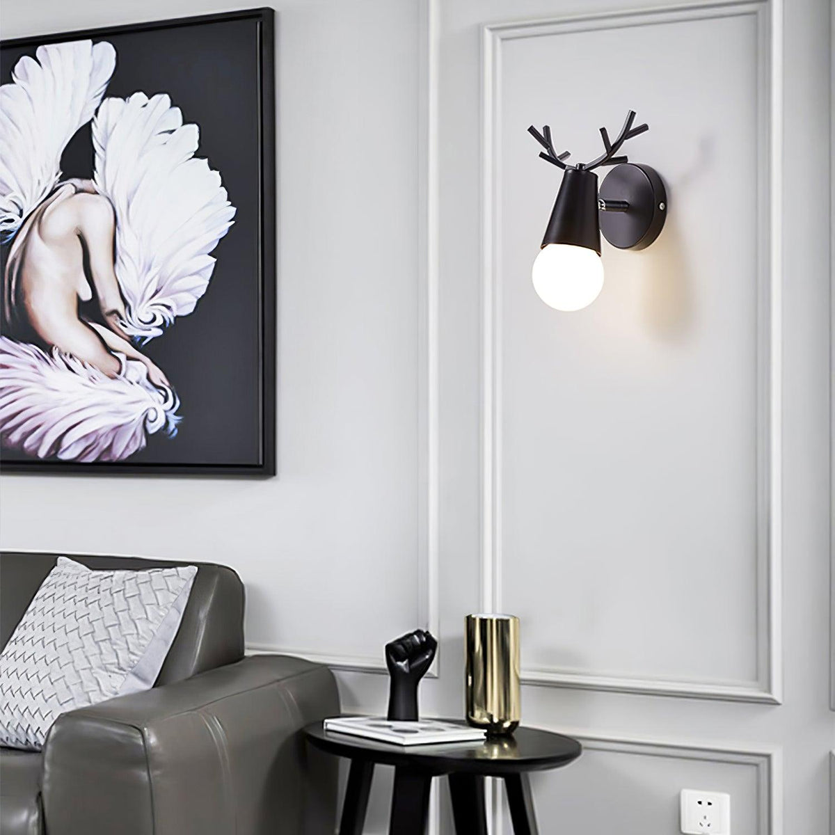 Liveny aplique de pared divertido y caprichoso