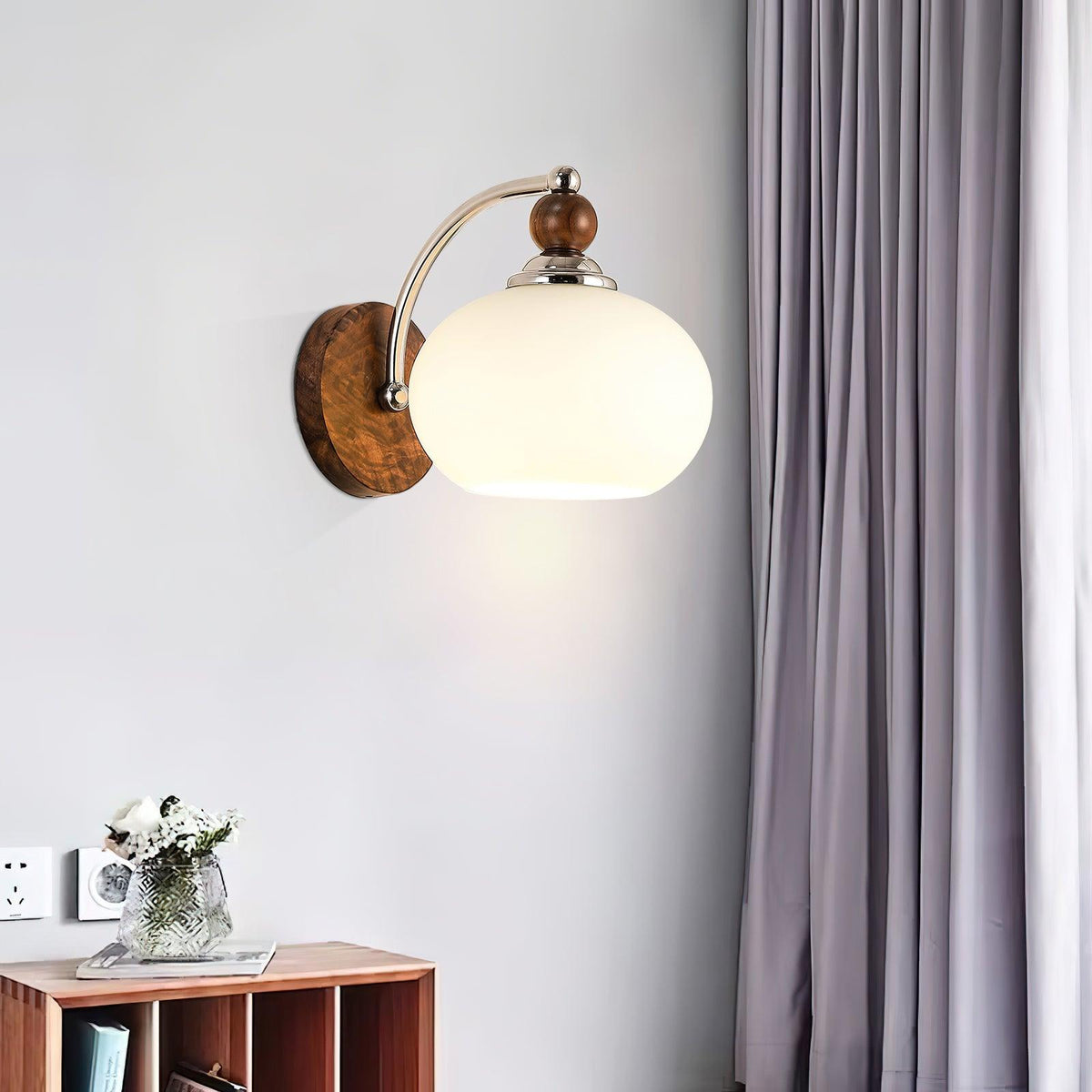 Vicare aplique de pared de vidrio nórdico premium