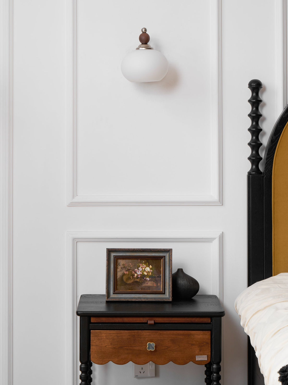 Vicare aplique de pared de vidrio nórdico premium