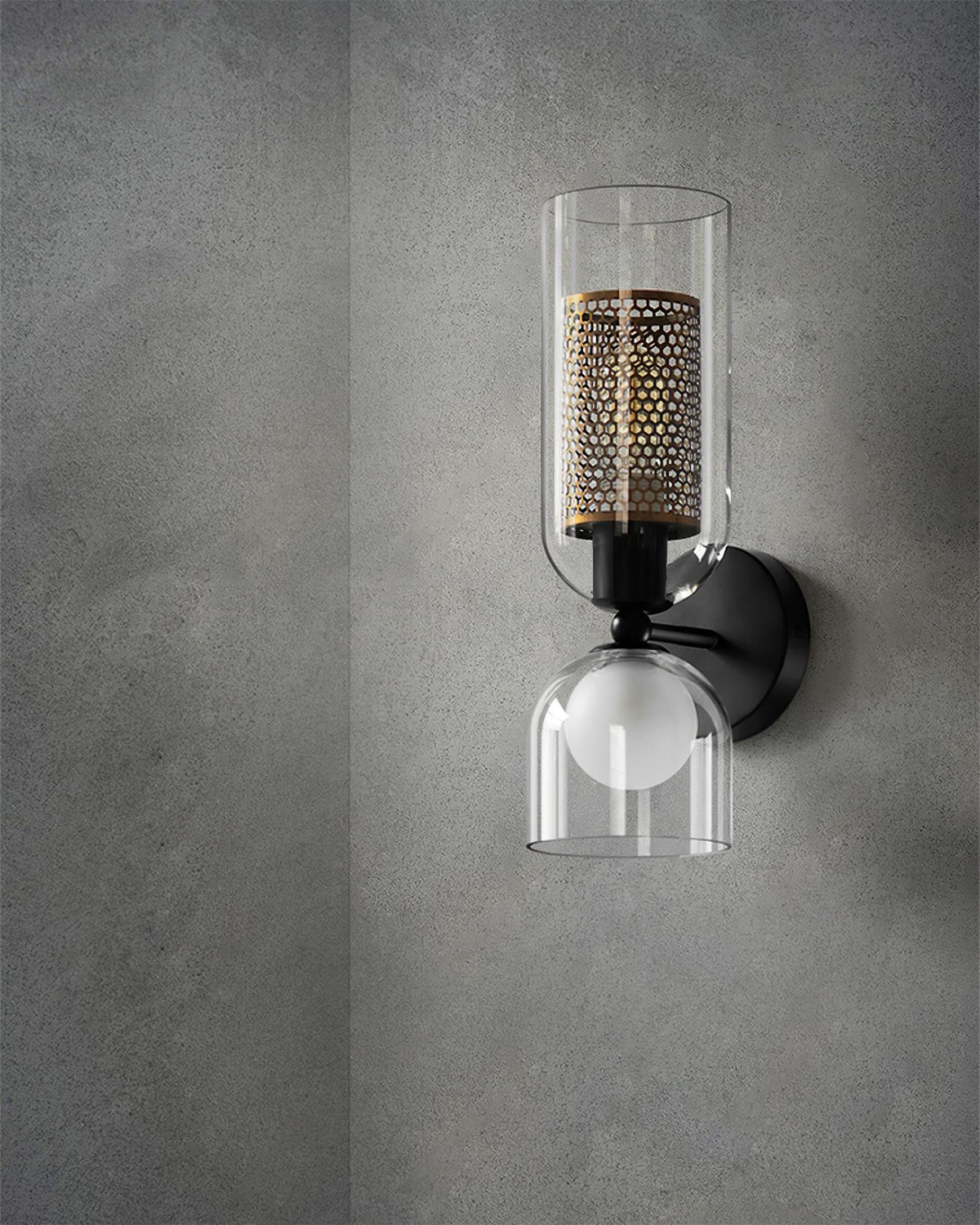 Alvynan aplique de pared Premium nórdico de vidrio artístico