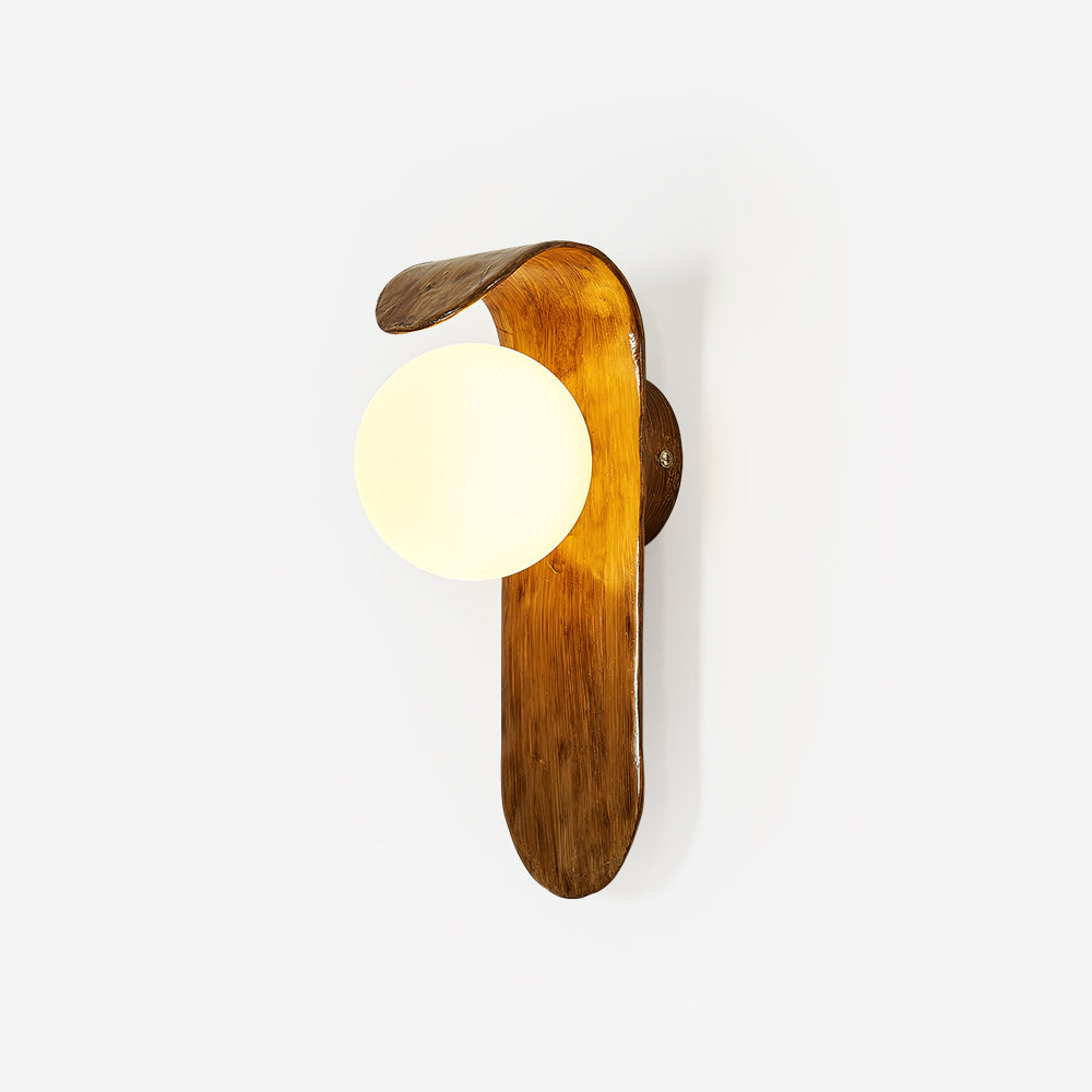 Gavino aplique de pared de madera