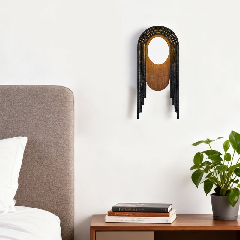 Zenith Arc Halo aplique de pared Art Deco