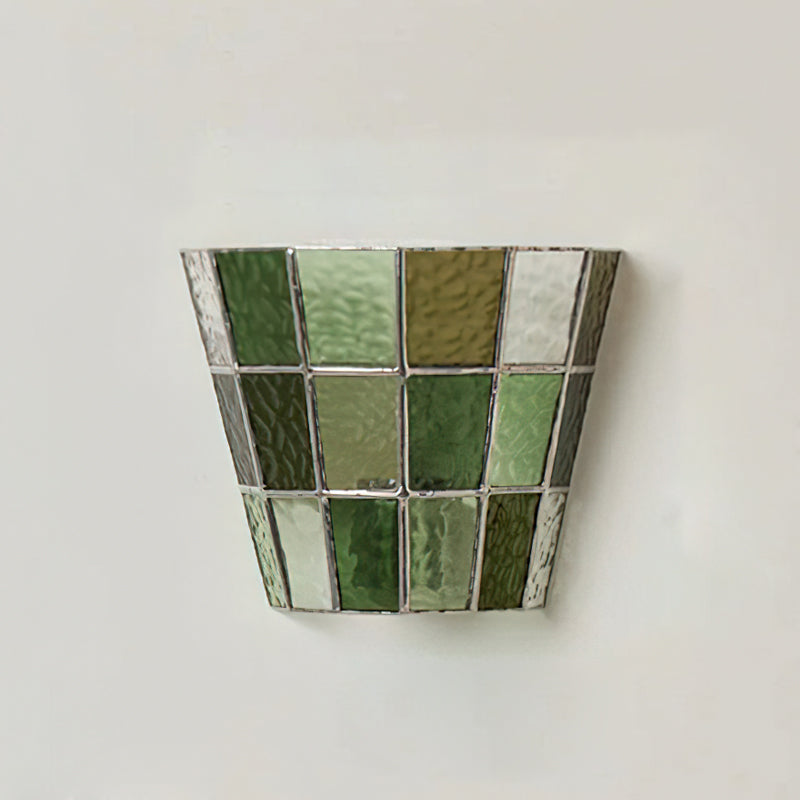Saffrienne aplique de pared de vidrio