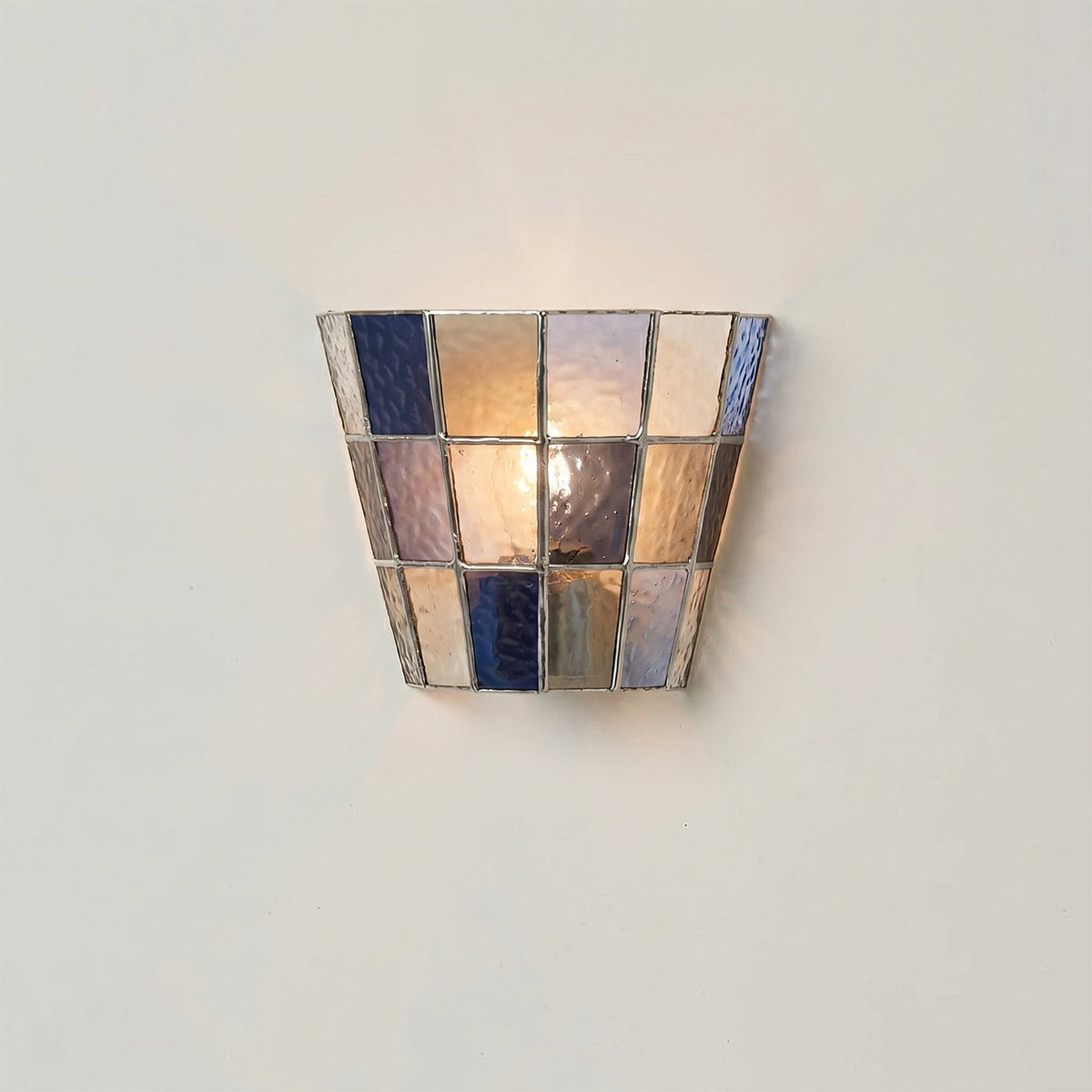 Saffrienne aplique de pared de vidrio