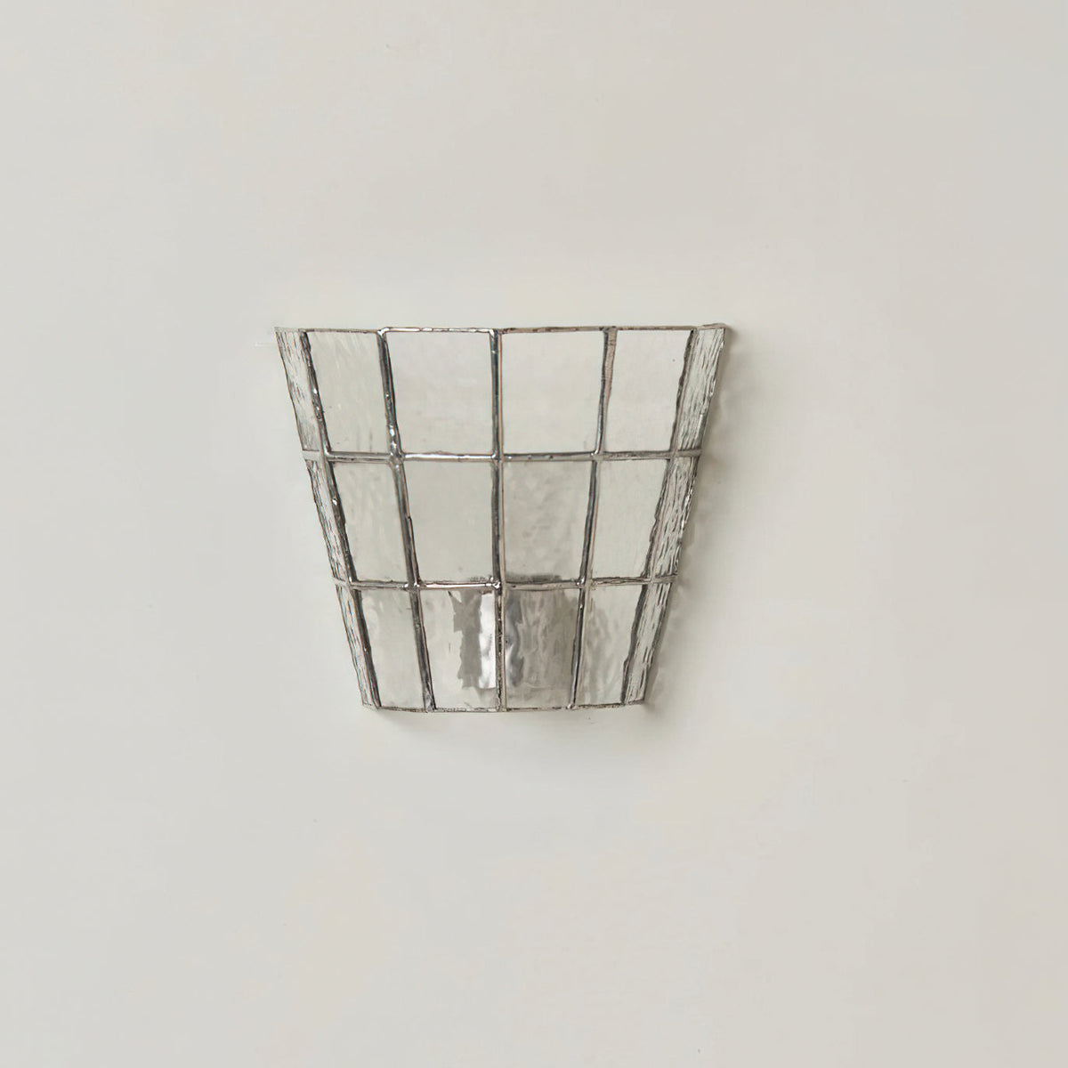Saffrienne aplique de pared de vidrio