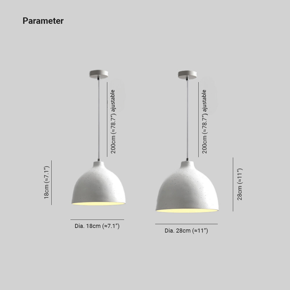 Avi Industrial LED Lámpara Colgante Dormitorio/Comedor
